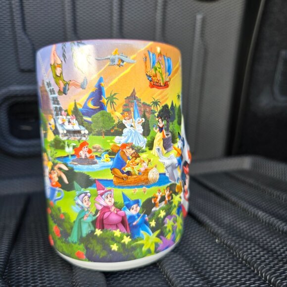 Disney World Four Parks One World Mom Themed character coffee mug mickey mouse - Picture 3 of 11